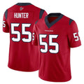 H.Texans #55 Danielle Hunter Player Red Limited Vapor F.U.S.E. Home Game Odoa Stitched Jerseys