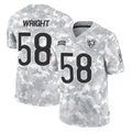 C.Bears #58 Darnell Wright Player Arctic Camo Salute to Service Limited Odoa Stitched Jerseys