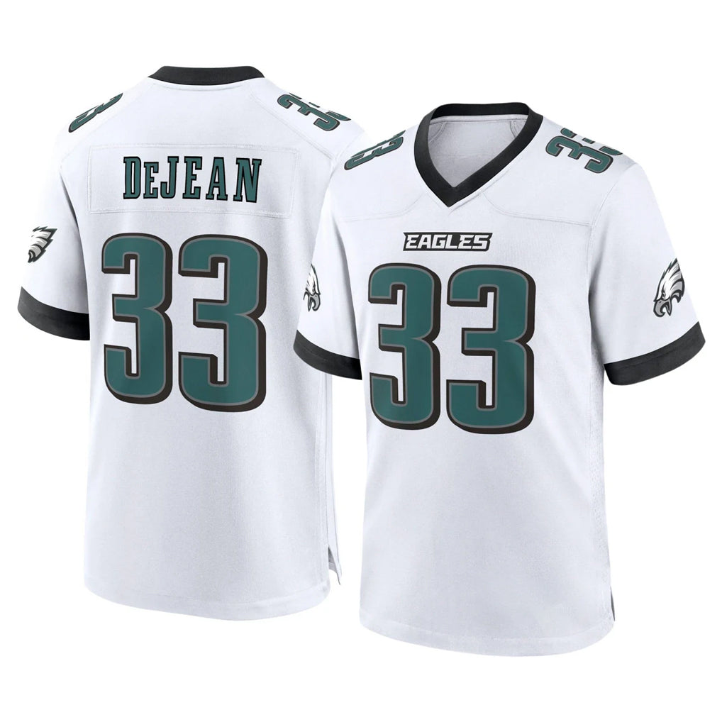 P.Eagles #33 Cooper DeJean Player White Game Home Odoa Stitched Jerseys