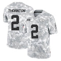 KC.Chiefs #2 Tyquan Thornton Player Arctic Camo Salute To Service Limited Game Odoa Stitched Jerseys