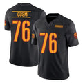 W.Commanders #76 Sam Cosmi Player Black Limited Vapor F.U.S.E. Home Game Odoa Stitched Jerseys