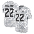 S.Seahawks #22 Rashid Shaheed Player Arctic Camo Limited Salute To Service Home Game Odoa Stitched Jerseys