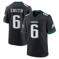 P.Eagles #6 DeVonta Smith Player Black Game Home Odoa Stitched Jerseys