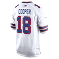 Odoa B.Bills #18 Amari Cooper White Game Jersey