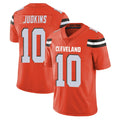 C.Browns #10 Quinshon Judkins Player Orange Alternate Vapor Untouchable Limited Home Game Odoa Stitched Jerseys