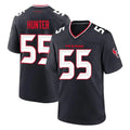 H.Texans #55 Danielle Hunter Player Navy Team Home Game Odoa Stitched Jerseys