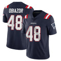 NE.Patriots #48 Namdi Obiazor Player Navy Vapor Untouchable Home Game Odoa Stitched Jerseys