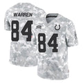 IN.Colts #84 Tyler Warren Player Arctic Camo Salute To Service Limited Game Odoa Stitched Jerseys