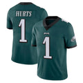 P.Eagles #1 Jalen Hurts Player Team Color Green Vapor Untouchable Home Game Odoa Stitched Jerseys