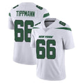 NY.Jets #66 Joe Tippmann Player White Spotlight Limited Vapor Home Game Odoa Stitched Jerseys