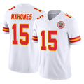 KC.Chiefs #15 Patrick Mahomes Player White Limited Vapor F.U.S.E. Home Game Odoa Stitched Jerseys