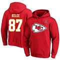 KC.Chiefs #87 Travis Kelce Player Red Pullover Hoodies Odoa Stitched  Jerseys