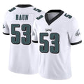 P.Eagles #53 Zack Baun Player White Limited Vapor F.U.S.E. Home Game Odoa Stitched Jerseys