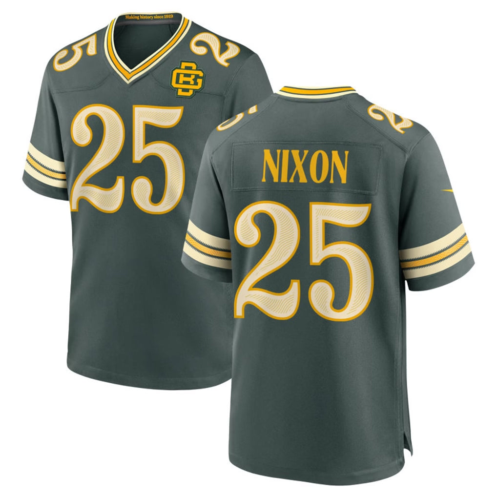 GB.Packers #25 Keisean Nixon Player Green 2026 Rivalries Collection Home Game Odoa Stitched Jerseys