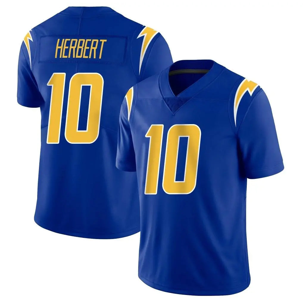 LA.Chargers #10 Justin Herbert Player Royal Limited Vapor Home Game Odoa Stitched Jerseys