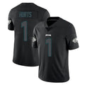 P.Eagles #1 Jalen Hurts Player Limited Black Impact Home Game Odoa Stitched Jerseys