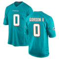 M.Dolphins #0 Ollie Gordon II Player Aqua Home Game Odoa Stitched Jerseys