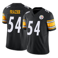 P.Steelers #54 Zach Frazier Player Black Limited Vapor F.U.S.E. Home Game Odoa Stitched Jerseys