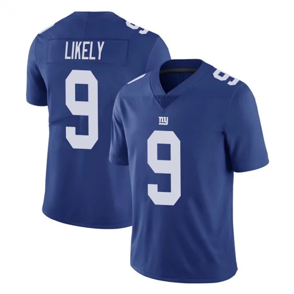 NY.Giants #9 Lsaiah Likely Player Royal Limited Vapor Untouchable Home Game Odoa Stitched Jerseys