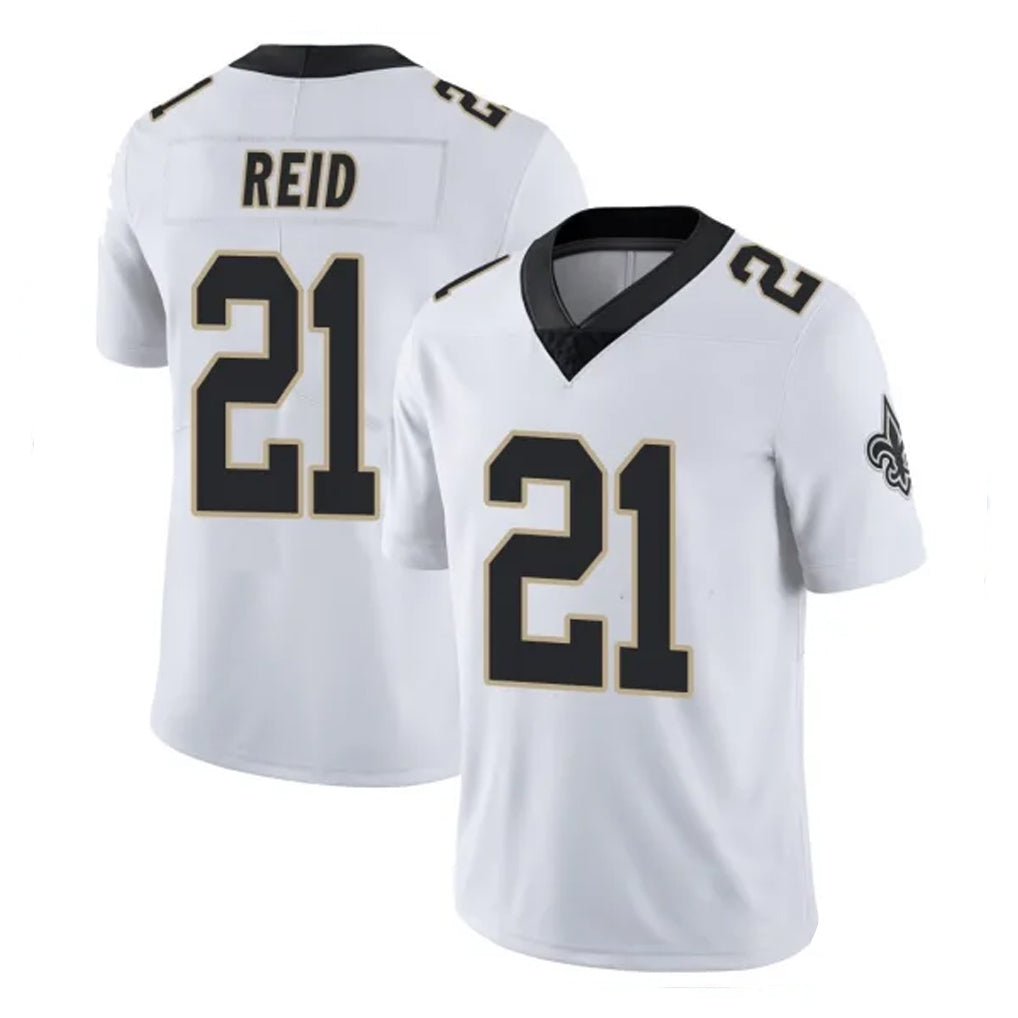 NO.Saints #21 Justin Reid Player White Limited Vapor Untouchable Home Game Odoa Stitched Jerseys