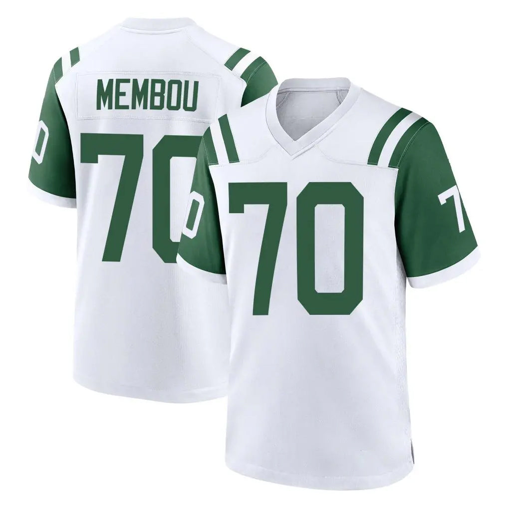 NY.Jets #70 Armand Membou Player White Classic Home Game Odoa Stitched Jerseys