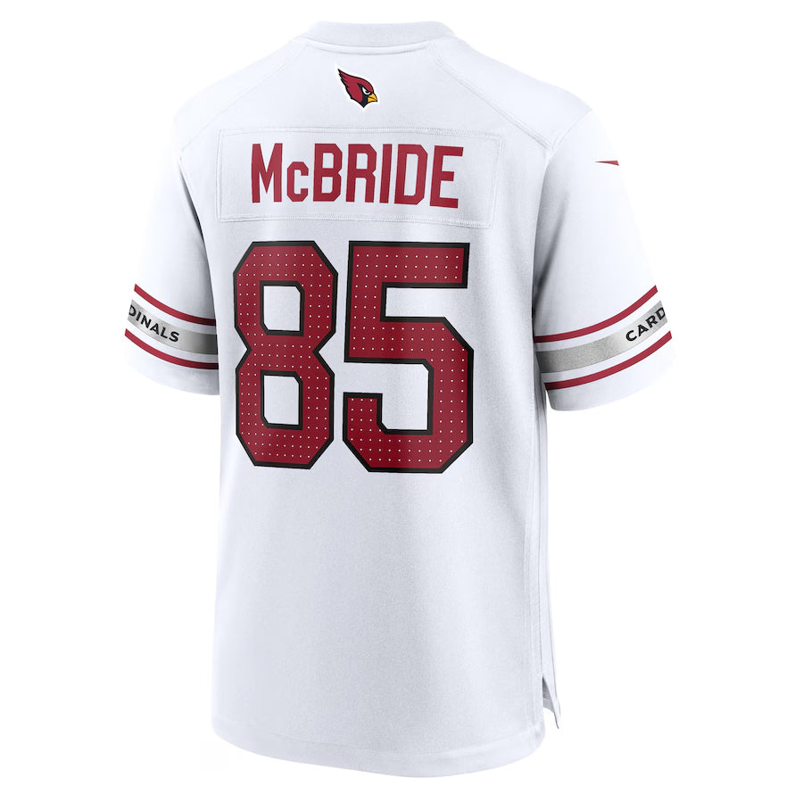 A.Cardinals #85 Trey McBride Player White Game Odoa Stitched Jerseys