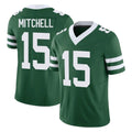 NY.Jets #15 Adonai Mitchell Player Green Legacy Limited Vapor F.U.S.E. Home Game Odoa Stitched Jerseys