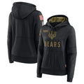 C.Bears ## Bears Blank Player Black Salute to Service Pullover Hoodies Limited Odoa Stitched Jerseys