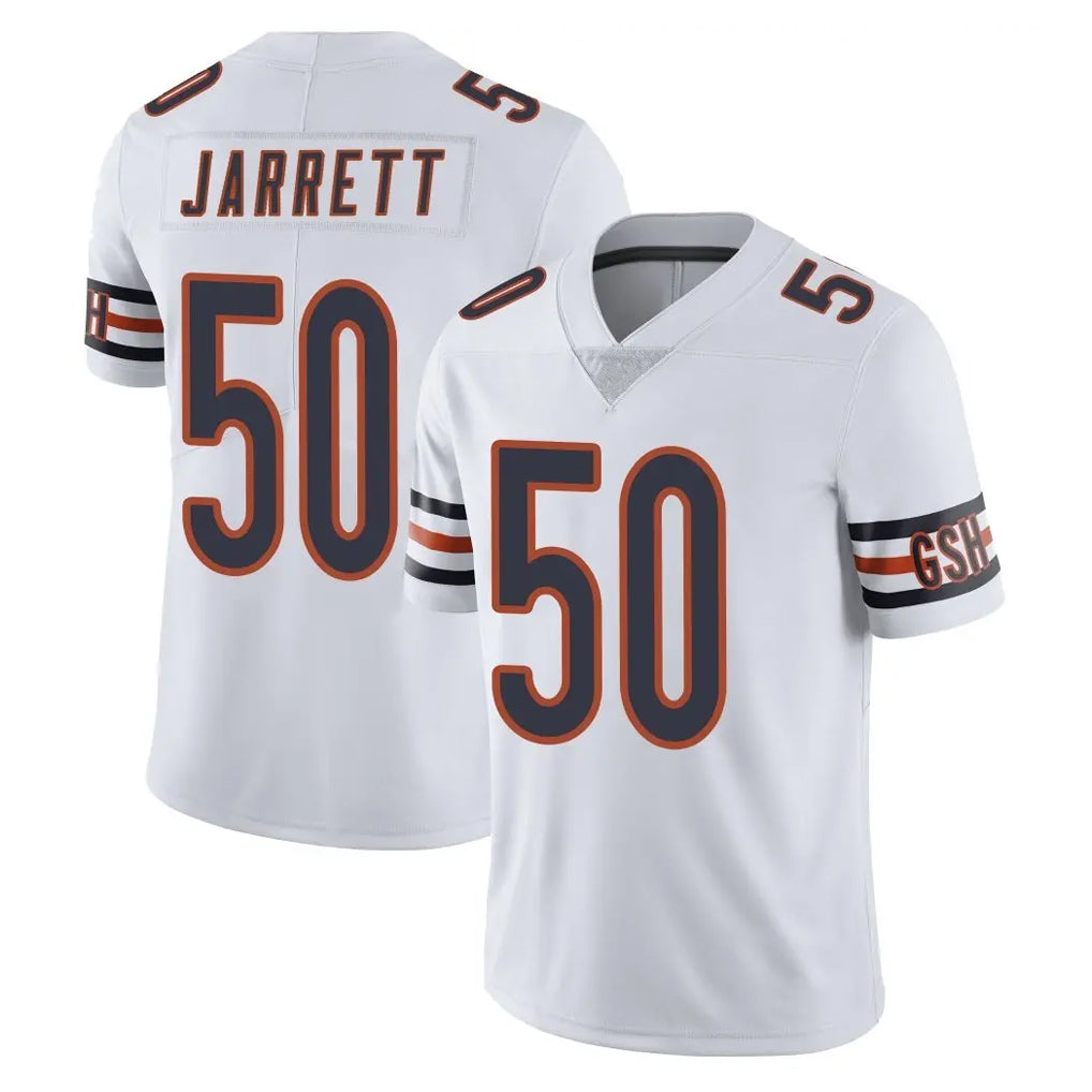 C.Bears #50 Grady Jarrett Player White Vapor Untouchable Limited Home Game Odoa Stitched Jerseys
