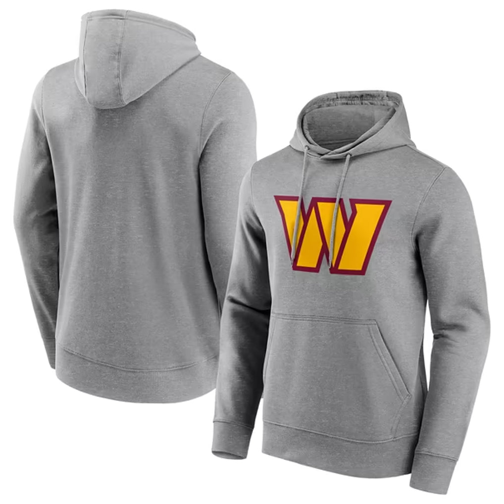 W.Commanders ## Commanders Blank Player Gray LOGO Pullover Hoodies Game Odoa Stitched Jerseys