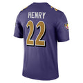 B.Ravens #22 Derrick Henry Player Purple Legend Performance Game Odoa Stitched Jerseys
