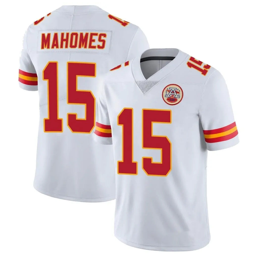 KC.Chiefs #15 Patrick Mahomes Player White Limited Vapor Untouchable Home Game Odoa Stitched Jerseys