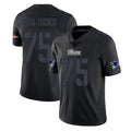 NE.Patriots #75 Alijah Vera-Tucker Player Black Impact LImited Home Game Odoa Stitched Jerseys