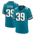 J.Jaguars #39 Cam Little Player Teal Prowler Throwback Limited Home Game Odoa Stitched Jerseys