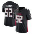 A.Falcons #52 Samson Ebukam Player Black Vapor Untouchable Limited Home Game Odoa Stitched Jerseys