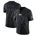 LA.Rams #77 Alaric Jackson Player Black Impact Limited Home Game Odoa Stitched Jerseys