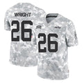 NY.Jets #26 Nahshon Wright Player Arctic Camo Salute to Service Limited Game Odoa Stitched Jerseys