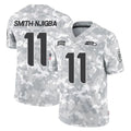 S.Seahawks #11 Jaxon Smith-Njigba Player Arctic Camo Limited Salute To Service Home Game Odoa Stitched Jerseys