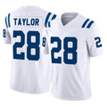 IN.Colts #28 Jonathan Taylor Player White Limited Vapor F.U.S.E. Home Game Odoa Stitched Jerseys