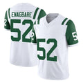 NY.Jets #52 Kingsley Enagbare Player White Limited Classic Vapor F.U.S.E. Home Game Odoa Stitched Jerseys