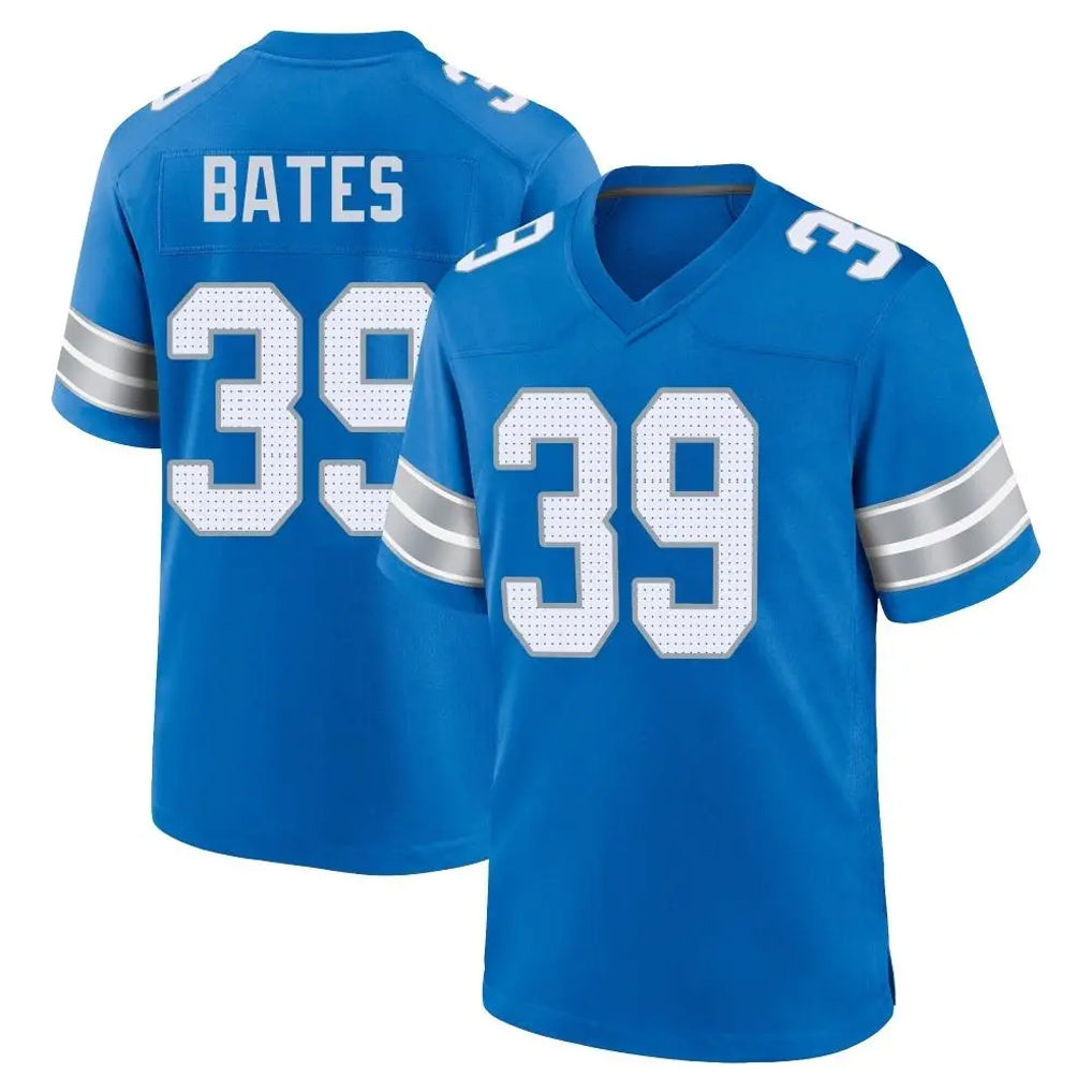 D.Lions #39 Jake Bates Player Blue Alternate Home Game Odoa Stitched Jerseys