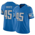 D.Lions #45 Devin White Player Blue Vapor F.U.S.E. Limited Home Game Odoa Stitched Jerseys