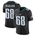 P.Eagles #68 Jordan Mailata Player Black Limited Vapor Untouchable Home Game Odoa Stitched Jerseys