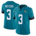J.Jaguars #3 Jakobi Meyers Player Teal Vapor Untouchable Limited Home Game Odoa Stitched Jerseys
