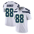 S.Seahawks #88 AJ Barner Player White Limited Vapor Untouchable Home Game Odoa Stitched Jerseys