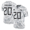 T.Titans #20 Tony Pollard Player Arctic Camo Limited Salute to Service Home Game Odoa Stitched Jerseys