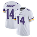 M.Vikings #14 Jauan Jennings Player White Limited Vapor Untouchable Home Game Odoa Stitched Jerseys