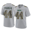 GB.Packers #44 Zaire Franklin Player Gray Atmosphere Fashion Home Game Odoa Stitched Jerseys
