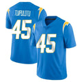 LA.Chargers #45 Tuli Tuipulotu Player Blue Limited Vapor Untouchable Home Game Odoa Stitched Jerseys