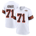 C.Browns #71 Tytus Howard Player White Alternate Home Game Odoa Stitched Jerseys